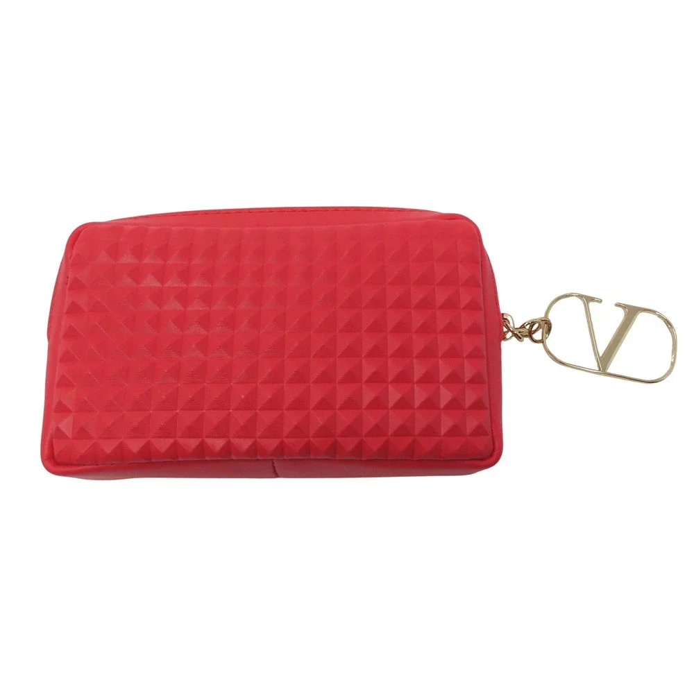 Valentino Rosso Valentino Lipstick Set 123R Matte 22R Satin Refill Red Pouch NEW